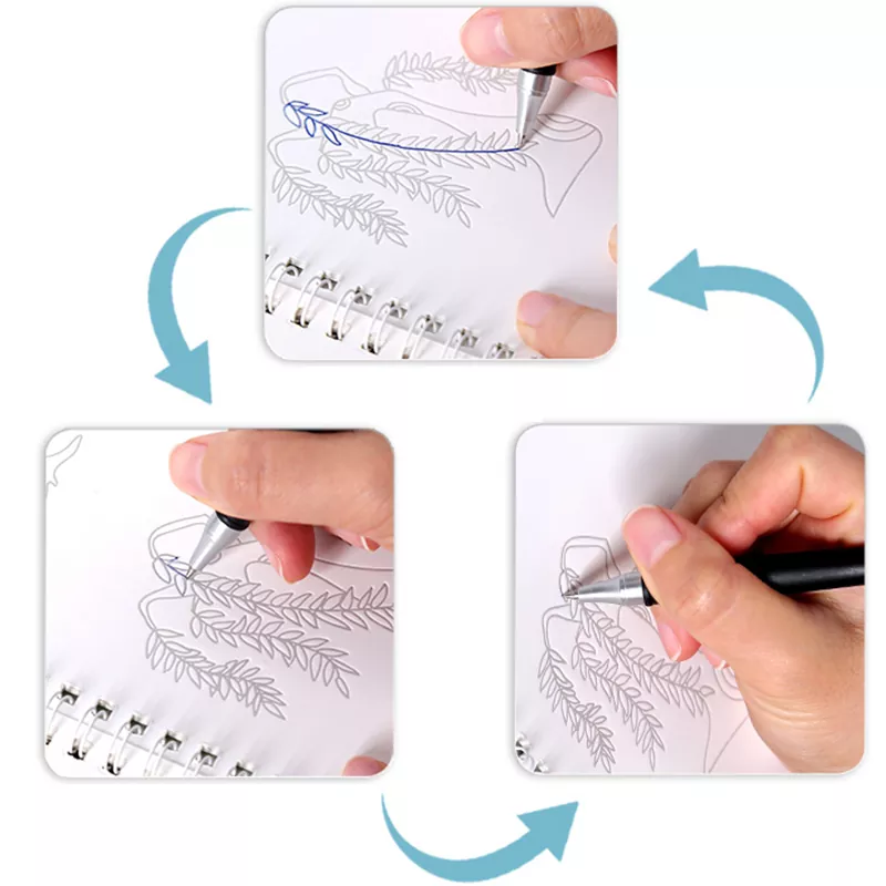 3D Preschool Magic Practice Notebook