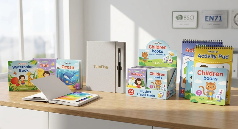 Wholesale pocket watercolor coloring book 24 pack set custom options